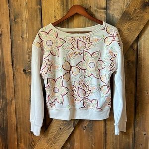 TINY Women’s Size S Dressy Sweatshirt (Anthropologie)